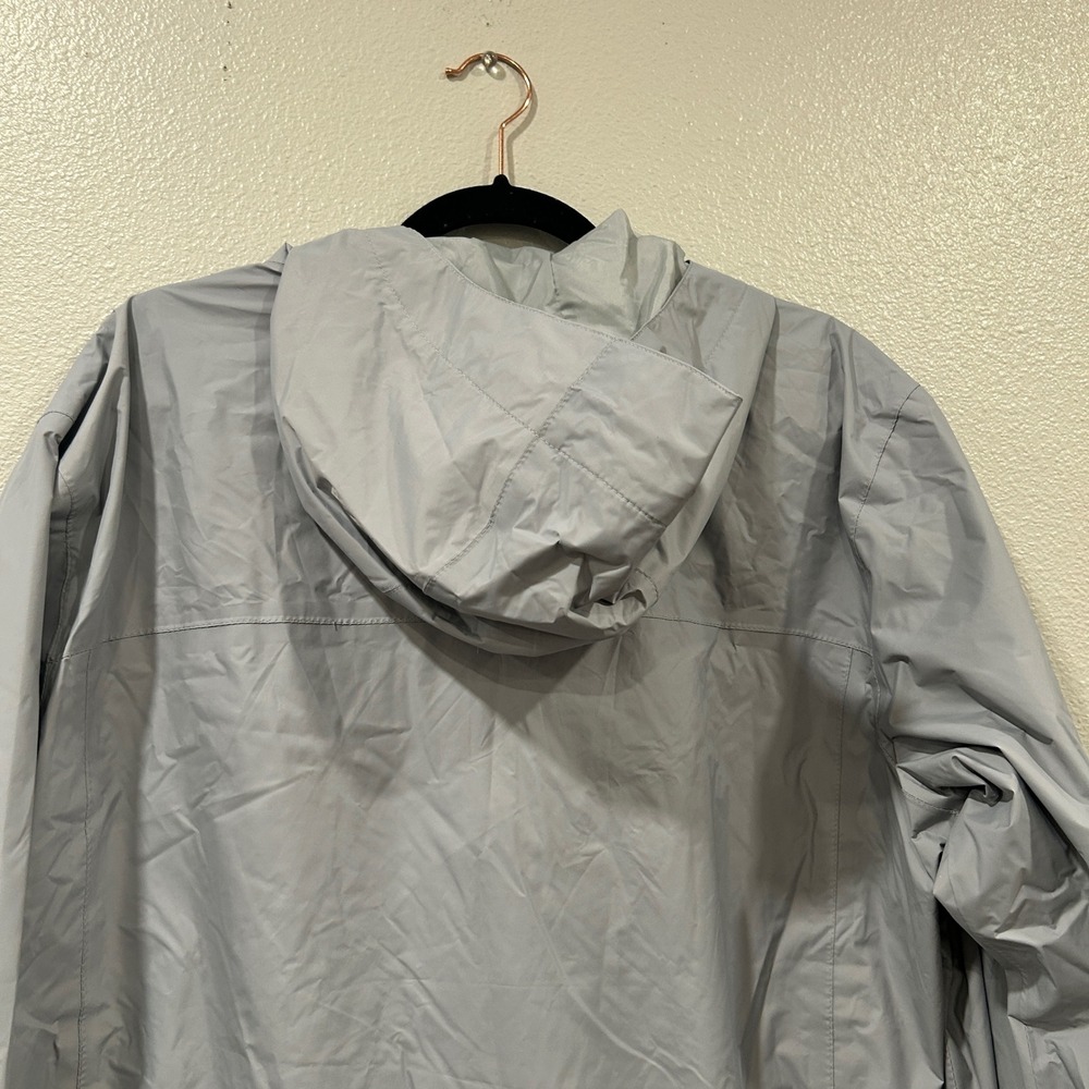 Columbia Watertight II Rain Jacket Company Logo Grey Omni-Tech Men's L NEW - Picture 9 of 11